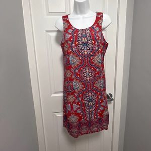 Pink Rose  Dress  girl M  NWT  100 % RAYON